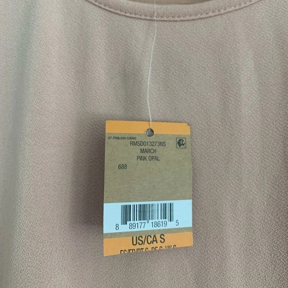RACHEL Rachel Roy Asymmetrical Dress - Blush Pink - Size Small - NWT - Picture 8 of 13